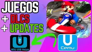 Wii u USB HELPER (2025)🎮 Cemu Instalar Todo🎮 Juegos + Dlcs + Updates Cemu🎮