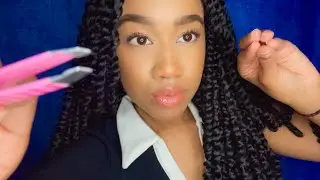 ASMR Plucking Away Your Stress and Anxiety ⚡️🤏🏽 Negative Energy Plucking ASMR