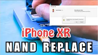 iPhone XR NAND Replace | iPhone XR Not Booting | NAND Error | Noor telecom