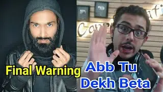 Ajaz Khan | Amir Siddiqui  Reply To CARRYMINATI NEW VIDEO YOUTUBE VS TIKTOK THE END