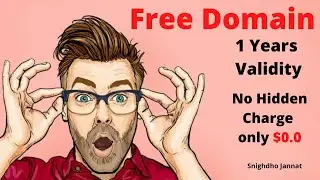 Free Domain | How to get a free domain | 1 years validity | Domain for Your WordPress
