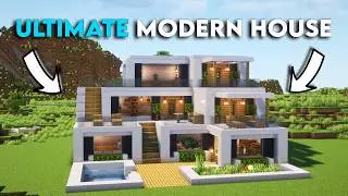 Minecraft: Ultimate Modern House Tutorial🏠