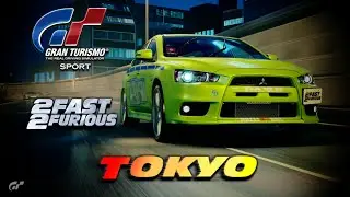 GTS: Mitsubishi Evo (2F2F) in Tokyo [PS5]