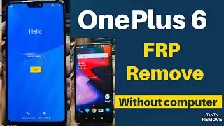 OnePlus 6 Frp Unlock with out computer by @saiviratofficial