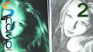 Drawing a Portrait - Outlining (Step 2)
