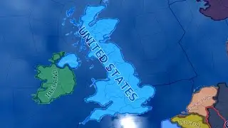 What If USA Annexed UK? | HOI4 Timelapse