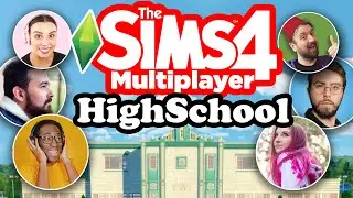 Using the Multiplayer mod I go to High School with all my friends!