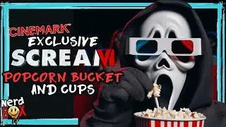 Cinemark's Scream Popcorn Buckets are EPIC! Here's a CLOSER LOOK! | Crypts