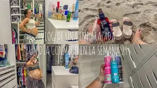 VLOG DE UNA EMBARAZADA 🤰🏻🐣 | UN DÍA CONMIGO EN MI SEMANA 29 | Vinted, Productos nuevos, Playa...