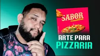 Como criar arte para Pizzaria.