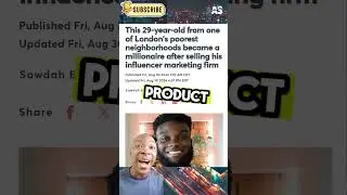 He became a millionaire selling his influencer marketing firm