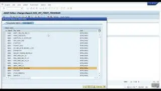 2.  Create first abap program part 2