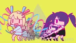 INTERNET ANGEL — NEEDY GIRL OVERDOSE アニメ FULL, but it's rversed