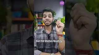 Set Hd Status on Whatsapp 🔥✅ | #shorts #shortsfeed #viral #shortvideo #whatsappstatus #whatsapp