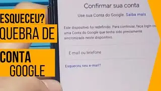 Como remover GMAIL conta google do Moto G200