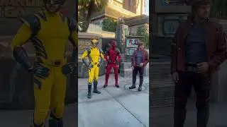 Deadpool & Wolverine at Avengers Campus!