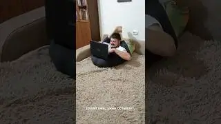 Когда муж - йог😂
