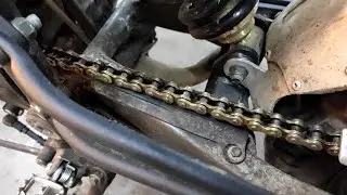 Колхозная смазка и чистка цепи мотоцикла Geon Scrambler 250/геон скрамблер /