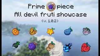 Prime piece | All devil fruit showcase (version 1.0.2) | Minecraft 1.20.1