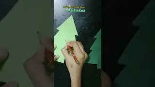 How to Make Simple Craft Tree for Kids  - #shortvideo #craftideas