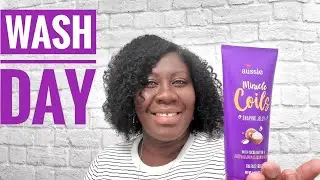 Trying Aussie Miracle Coils Shaping Jelly On My Natural Hair