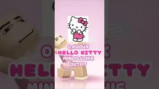 0 Robux Hello Kitty Mini Plushie Outfit Ideas #roblox #0robuxoutfitideas #hellokitty