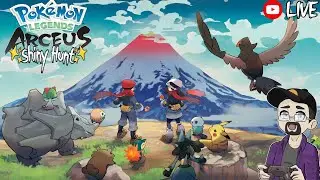 Poké-Monday: Pokémon: Legends - Arceus Shiny Hunting [LIVE]