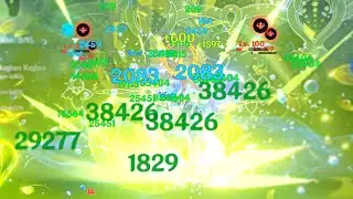Yaoyao helps my Kokomi comfier to use FULL EM and become superb driver in Nilou's Team
