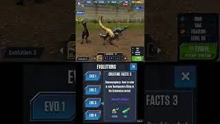 SINOSAUROPTERYX ALL EVOLUTION | Jurassic World The Game