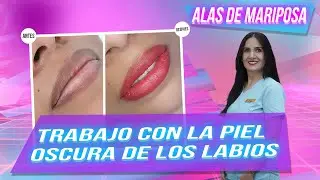 Hemos encontrado el secreto de los labios perfectos. Micropigmentación de labios /Alas de Mariposa/