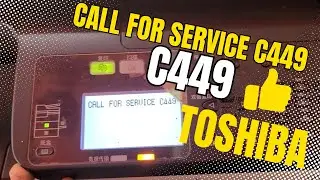 how to solved call for service c449 toshiba 2303a || e studio 2523a call for service c449