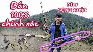 Sơn Cáo - Súng Tự Chế Ca Su Tan lon Của Sơn Cáo - đừng đùa với các cụ