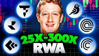 6 RWA Crypto Coins To 25X-300X This Bull Market (HUGE GAINS!)