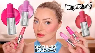HAUS LABS COLOR FUSE GLASSY BLUSH BOMBS!