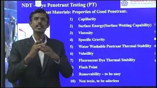 NDT-Unit 3: Class 3b-JNTU-LPT-Properties of Good Penetrant-Capillarity-Wetting Angles-Surface Energy