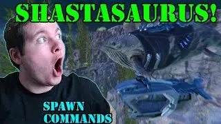 How To Spawn In the Shastasaurus in Ark Survival Ascended - Wild/Tamed Unofficial/Single Player 2024