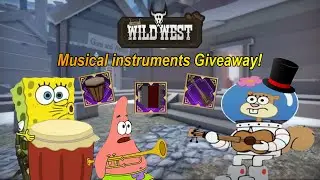 The Wild West (Roblox) : Musical instruments Giveaway! (Ended)