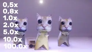 Шашлык шашлычок шашлычочек! Но с разными скоростями (0,5x, 0,8x, 1x, 2x, 5x, 10x и на 100x)