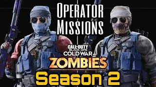 HOW TO COMPLETE ALL ZOMBIES OPERATOR MISSIONS FOR NAGA (Black Ops Cold War Season Two)