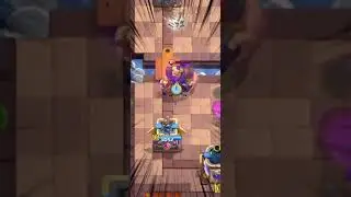 İdeal evrimli iskelet kullanımı #clashroyale #gaming