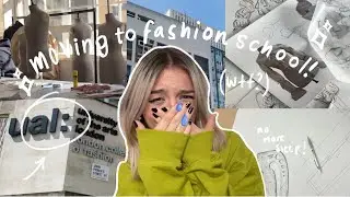 moving to fashion school at 19.