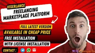 [Full Latest Version] ViserLance - Freelancing Marketplace Platform SCRIPT (In Cheap Price)