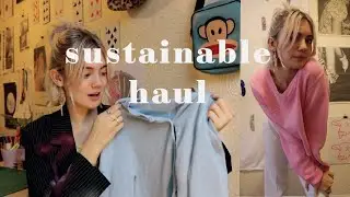 Sustainable clothes I've bought recently | try-on haul!✰