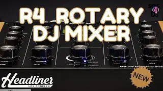 R4 Rotary DJ Mixer Headliner
