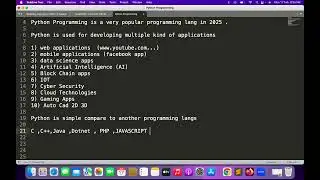 Python Intro Session 2025