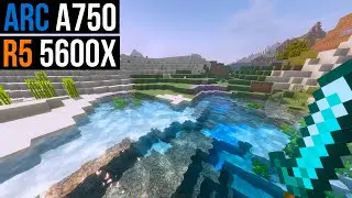 Intel ARC A750 | Minecraft 1.19.4 | 1080p | 8 Shaders Tested