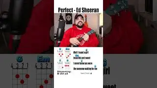 Perfect - Ed Sheeran (Ukulele Play Along) #shorts