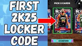 HOW TO GET EXCLUSIVE FIRST LOCKER CODE TOMMOROW IN NBA2K25 MyTEAM