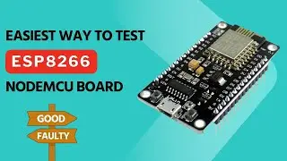 ESP8266 Quick Test: Control Built-in LED & Confirm WiFi Connection!
