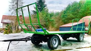 ☆ Remont/Budowa Lawety do Bel 9m ☆Przyczepa na 30 bel☆ Zetor Proxima 85☆ Transport ☆ 2021☆
